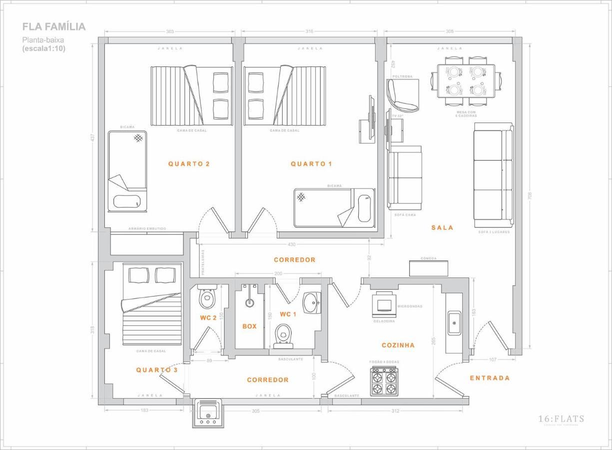 Appartement Flat Familia à Petrópolis Extérieur photo